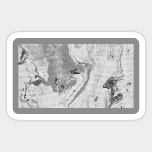 White gray background with soft watercolor texture. Hand-painted abstract monochrome. Design for fabric, textiles, wallpaper, baby room, packaging, paper. Sticker